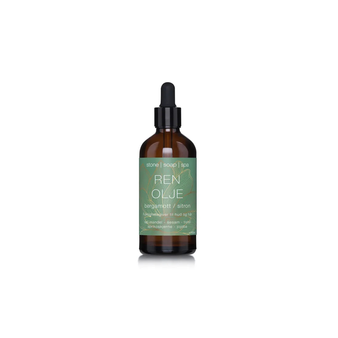 Stone soap spa Líkamsolía (100 ml) - Bergamot og sítróna