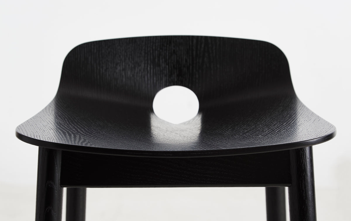 Mono Counter Barstóll - Svartur, 65 cm hæð