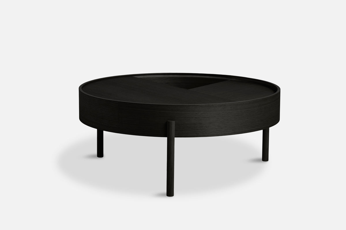 Arc Sófaborð - Svart 89 cm