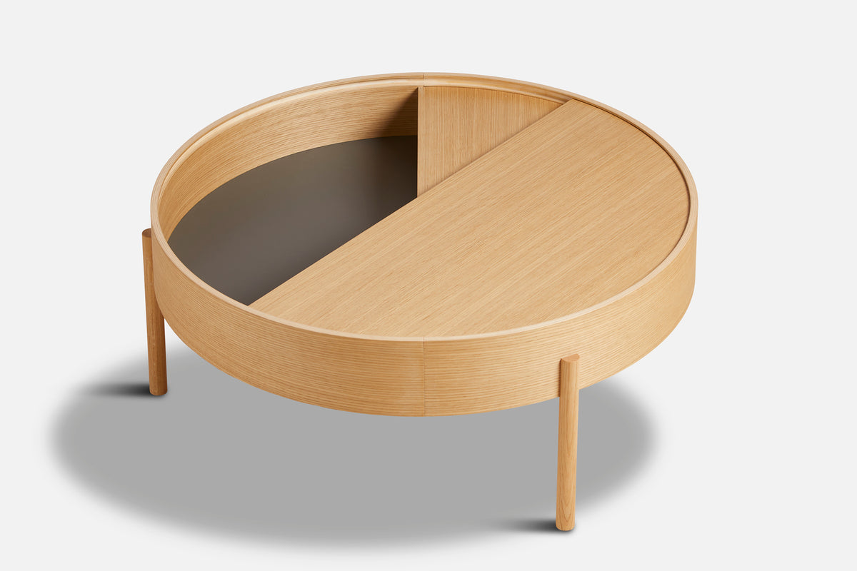 Arc Sófaborð - Olíuborin Eik 89 cm