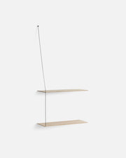 Stedge Vegghilla - Hvíttuð Eik 60cm