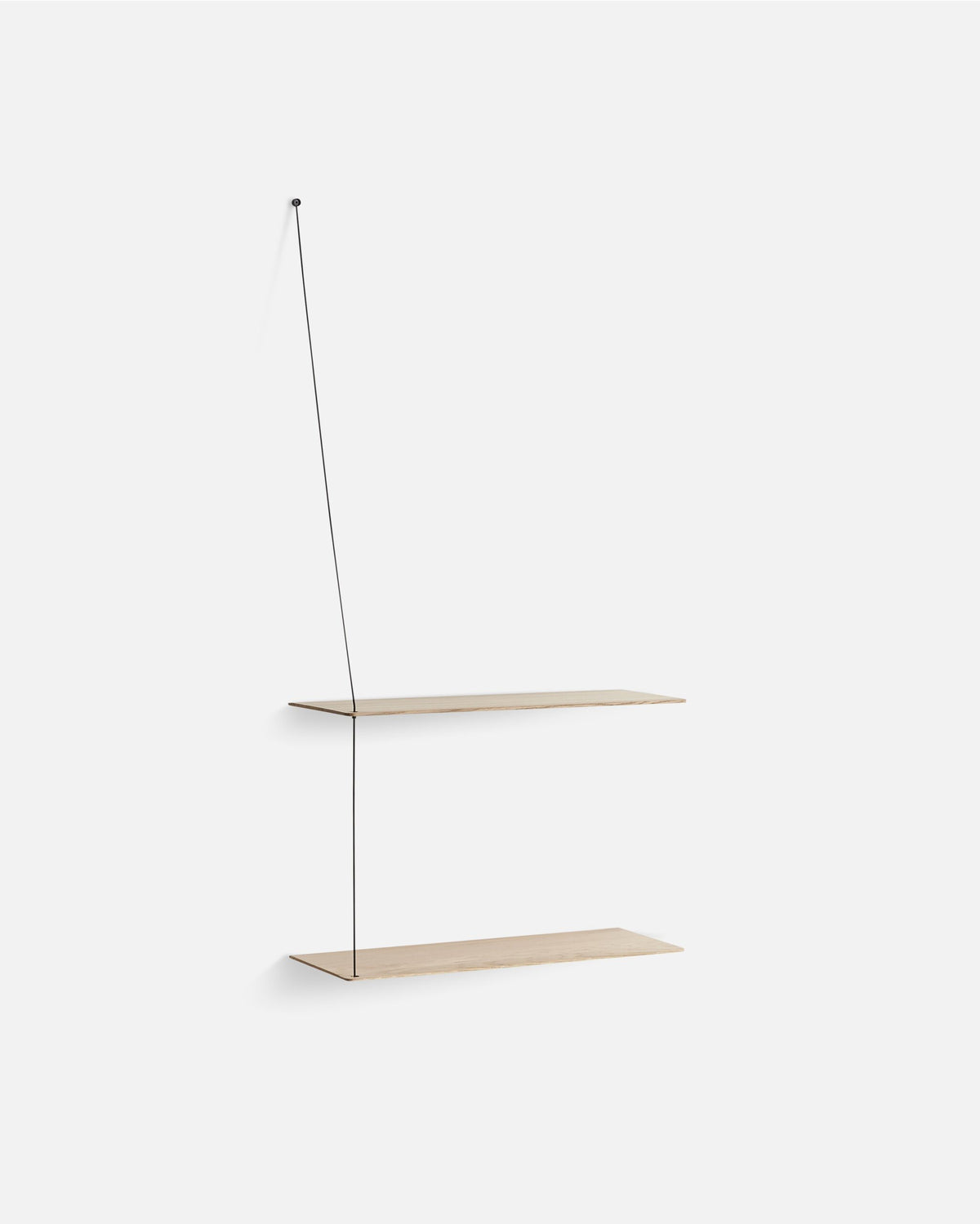 Stedge Vegghilla - Hvíttuð Eik 60cm