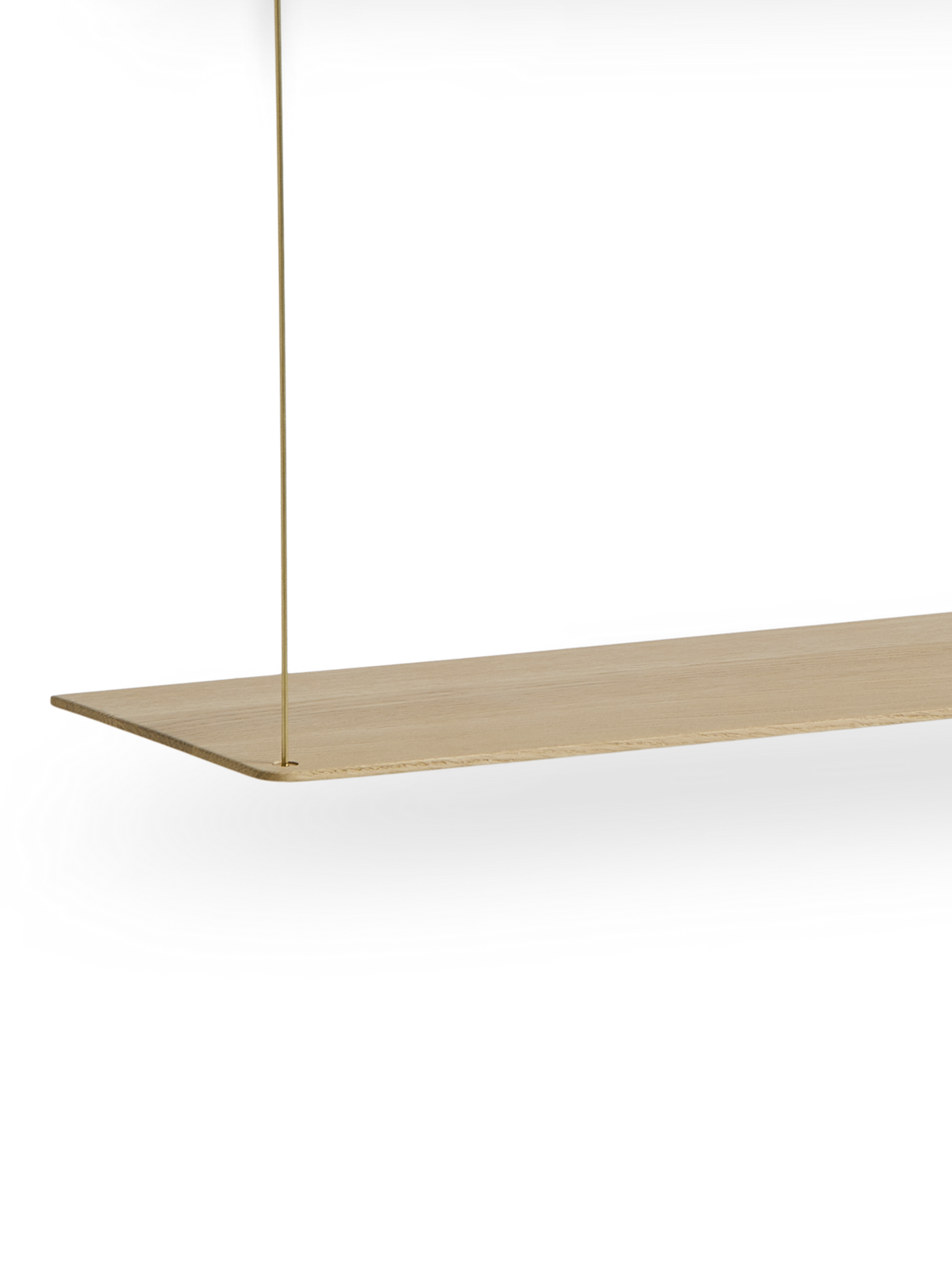 Stedge Vegghilla - Hvíttuð Eik Gyllt 80cm - Anniversary Edition