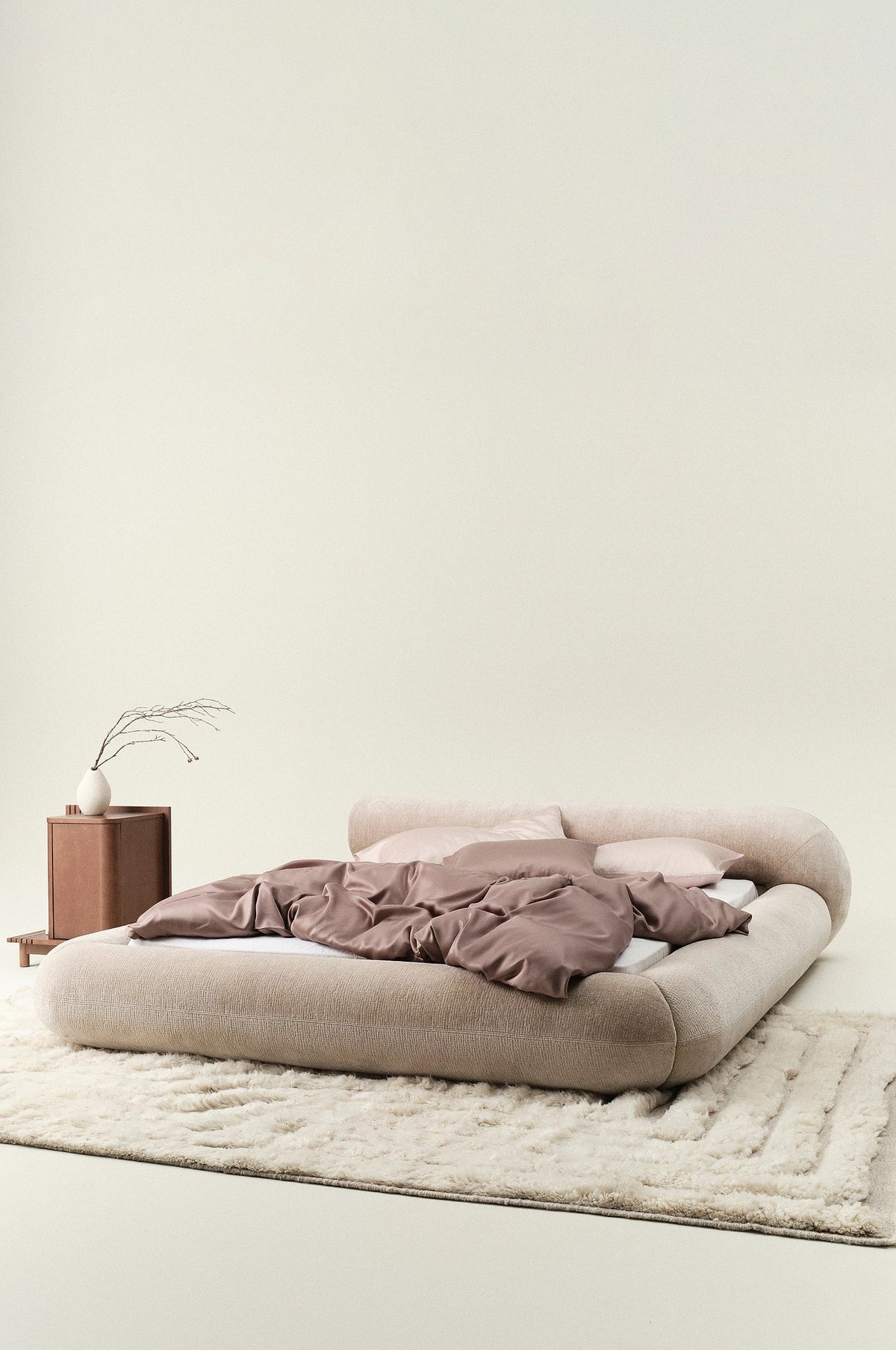 Path Rúmbotn 160 cm - Beige