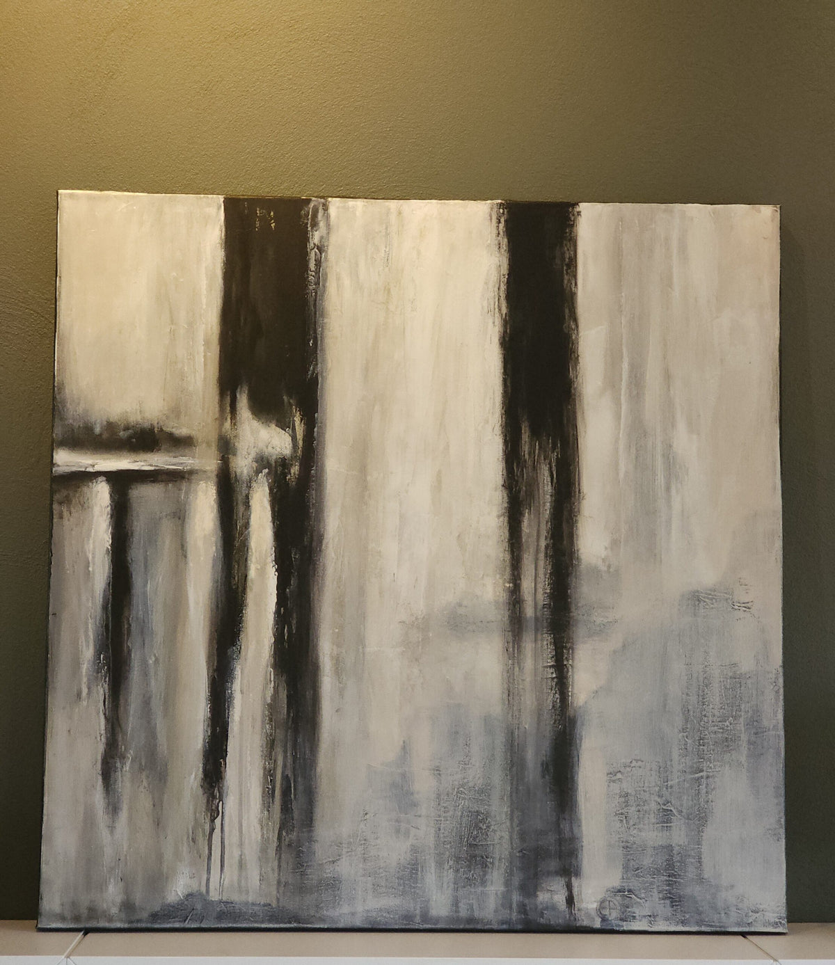 Downpour, málverk