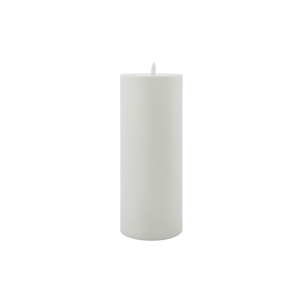 LED Kerti - Hvítt 25cm