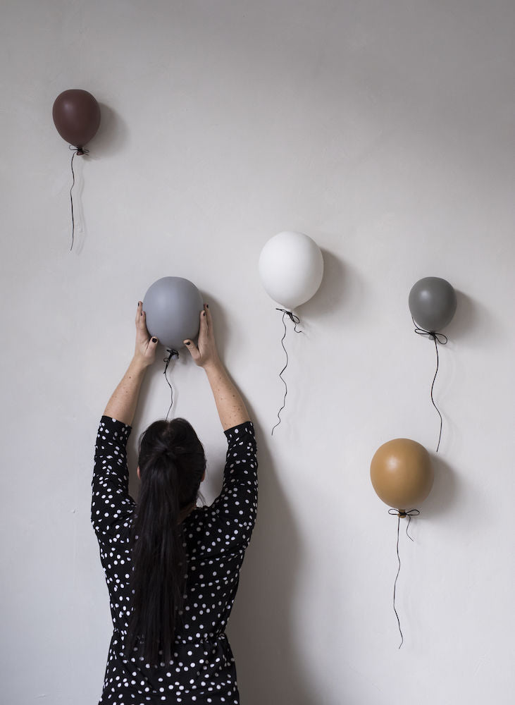 Balloon Blaðra - Grá Stór