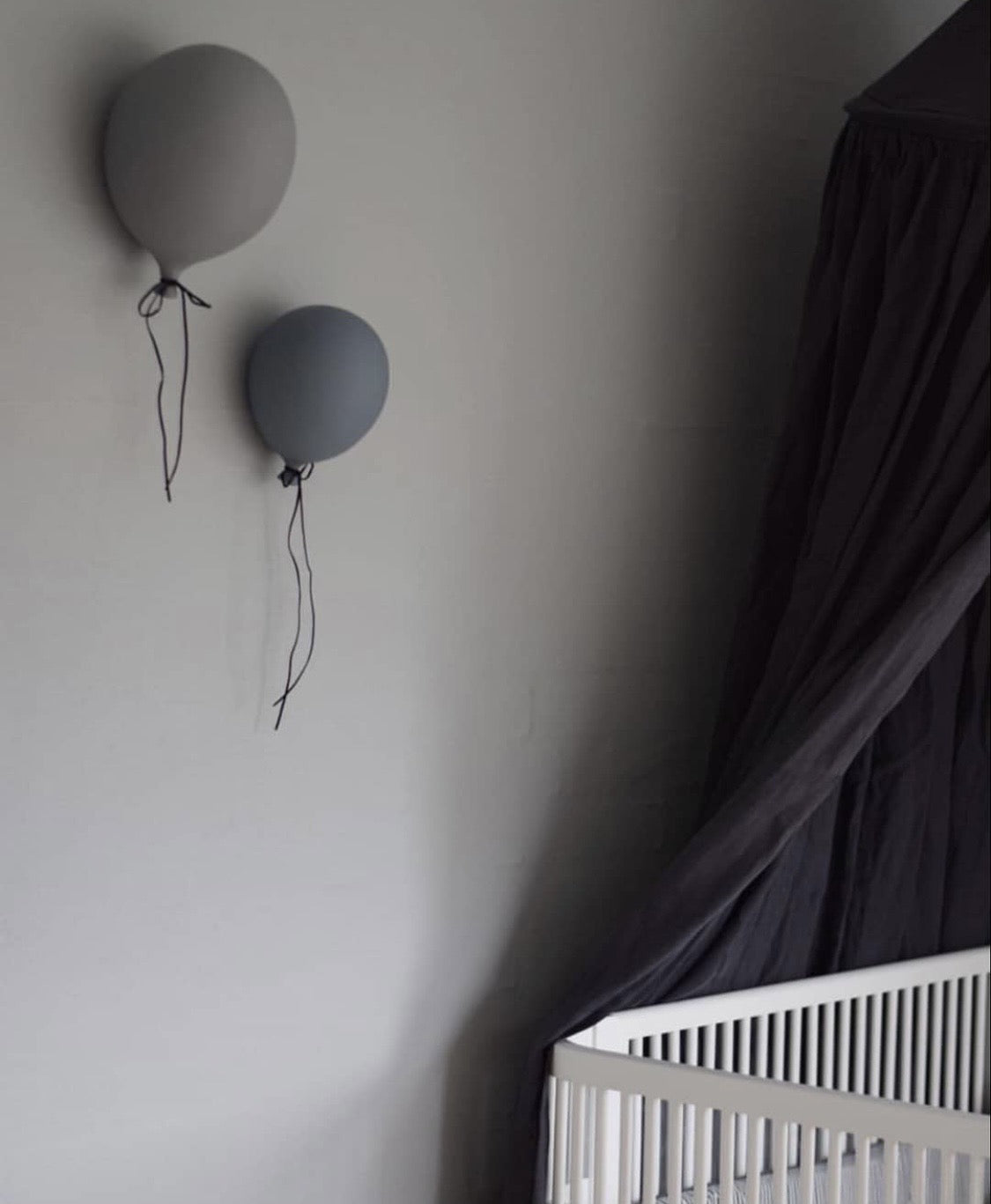 Balloon Blaðra - Grá Stór
