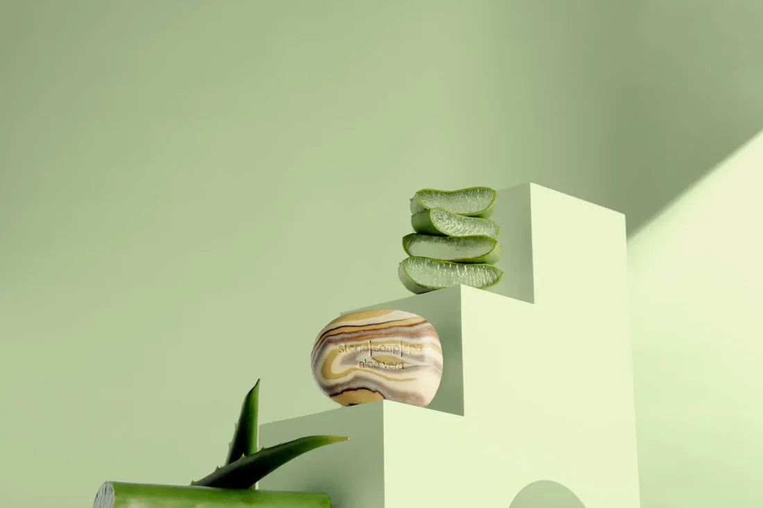 Stone soap spa Sápa - Aloe Vera