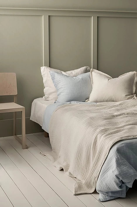 Candela Rúmteppi - 260x260 cm, Beige