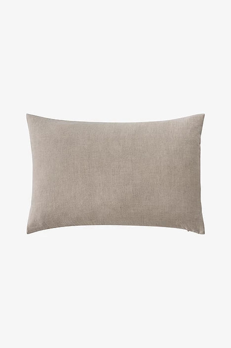 Candice Zip Púðaver, Beige - 60x40 cm