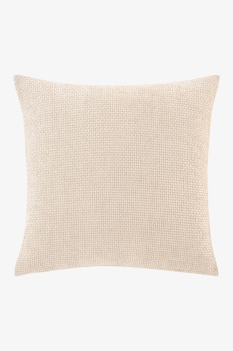Chloe Púðaver - 50x50 cm, Beige línur