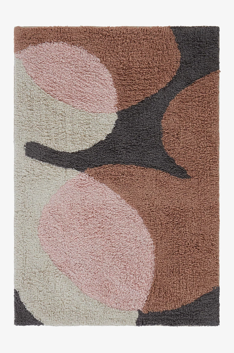 Delores baðmotta, Brún/Beige/Bleik