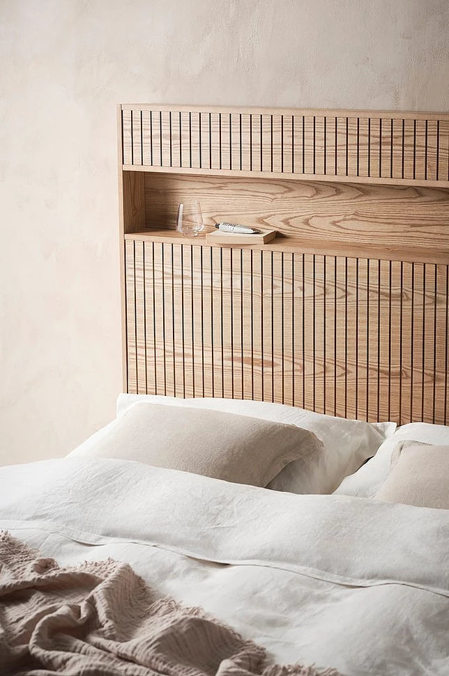 Eira Rúmgafl 165 cm - Askur