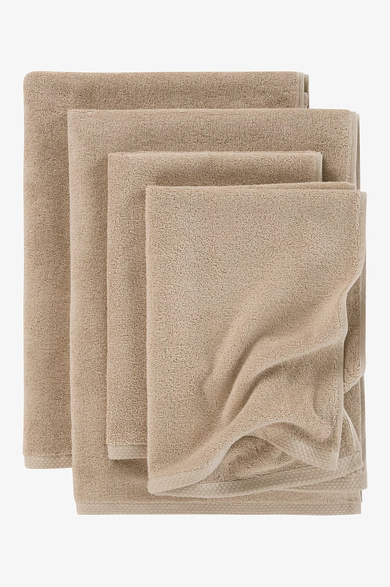 Darcy Handklæði, 50*70 cm - Beige