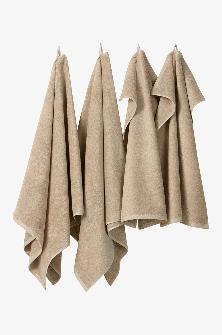 Darcy Handklæði, 70*140 cm - Beige