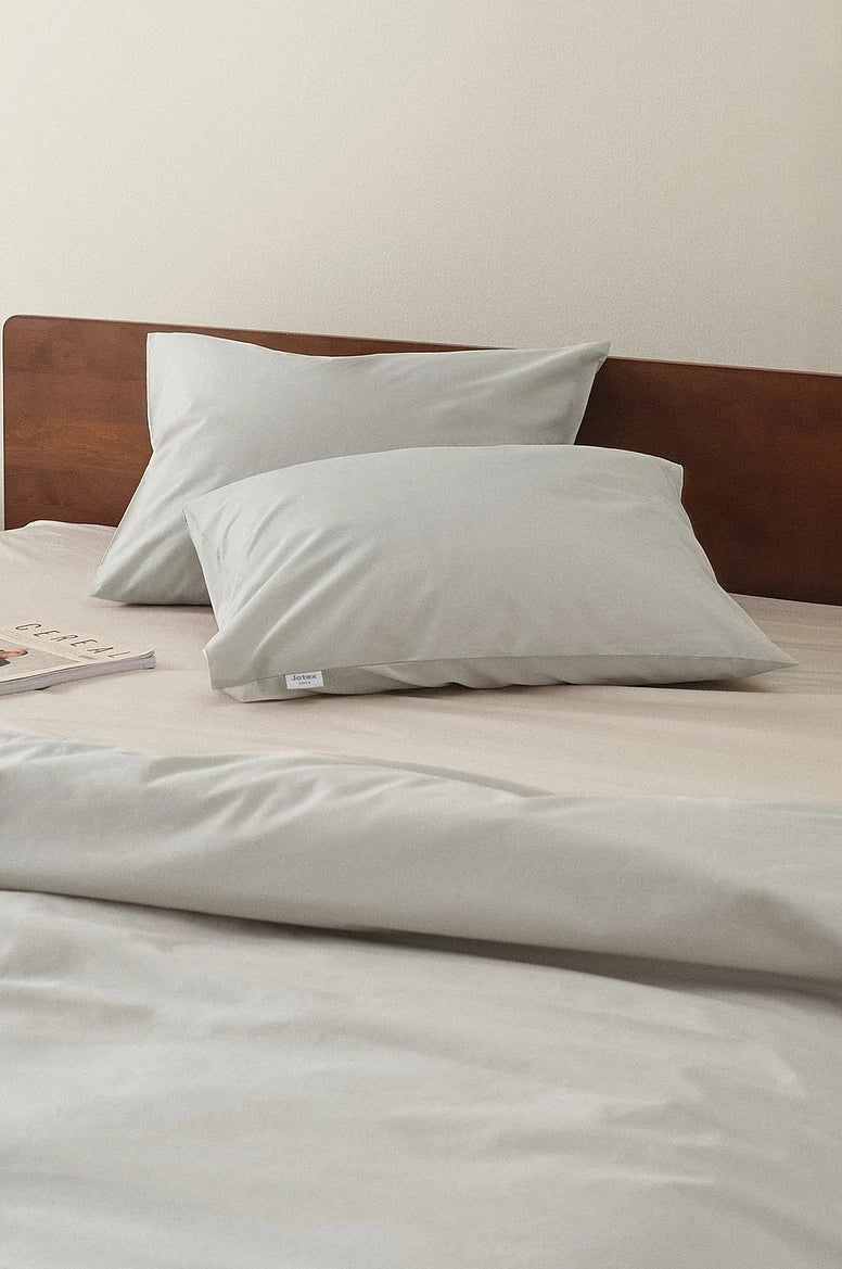 Zack Percale koddaver, 2 stk, Beige - 50 x 60 cm