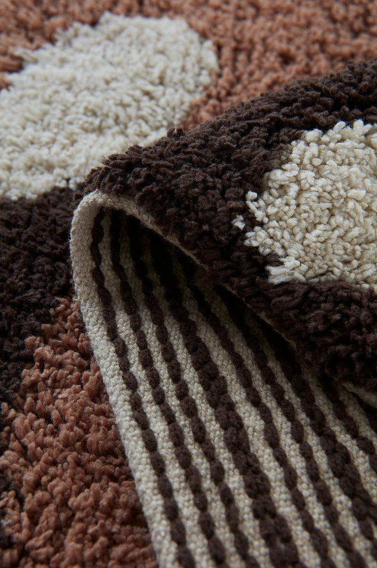 Laurie baðmotta, Brún/Beige/Grá