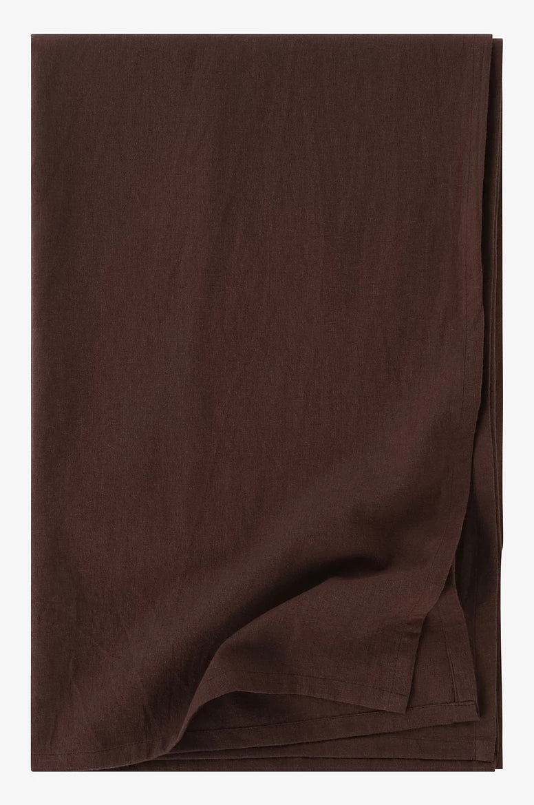 LEIA Borðdúkur, 250 cm - Brúnn