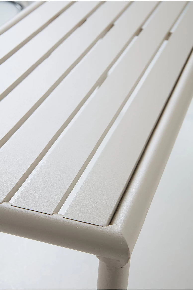 Menton bekkur, beige (110 cm)