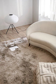 Potenza loðin gólfmotta - Beige