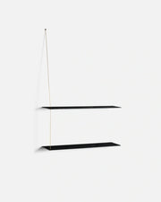 Stedge Vegghilla - Svört Eik 60cm, Gyllt