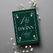 Tækifæriskort- Þú átt daginn í dag!