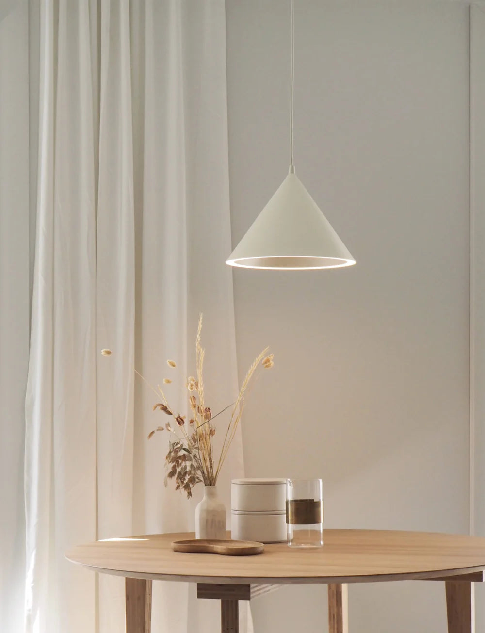 Annular loftljós Hvítt (Small)