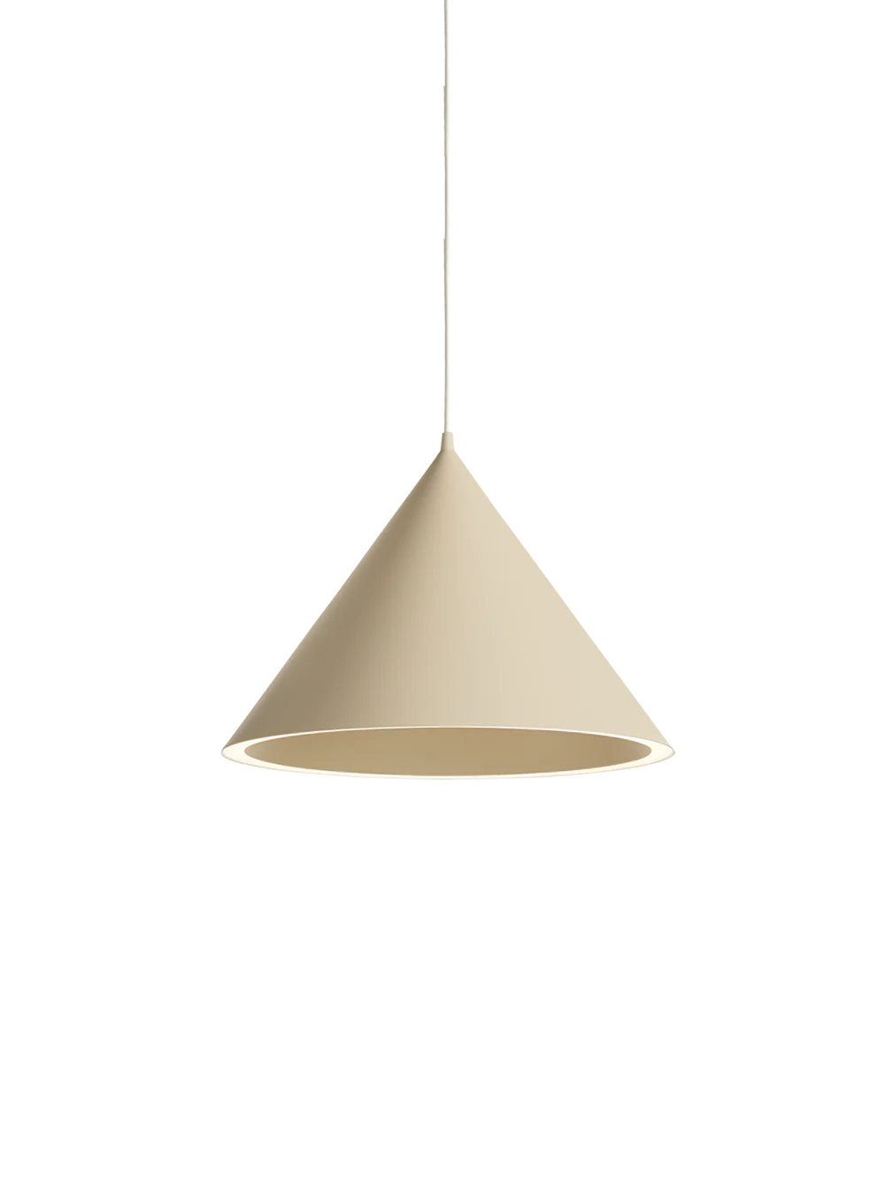 Annular loftljós Beige (Small)