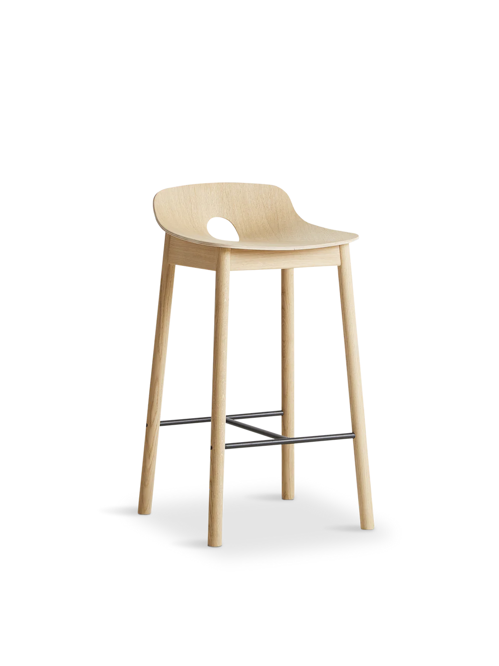 Mono Counter Barstóll - Eik, 65 cm hæð