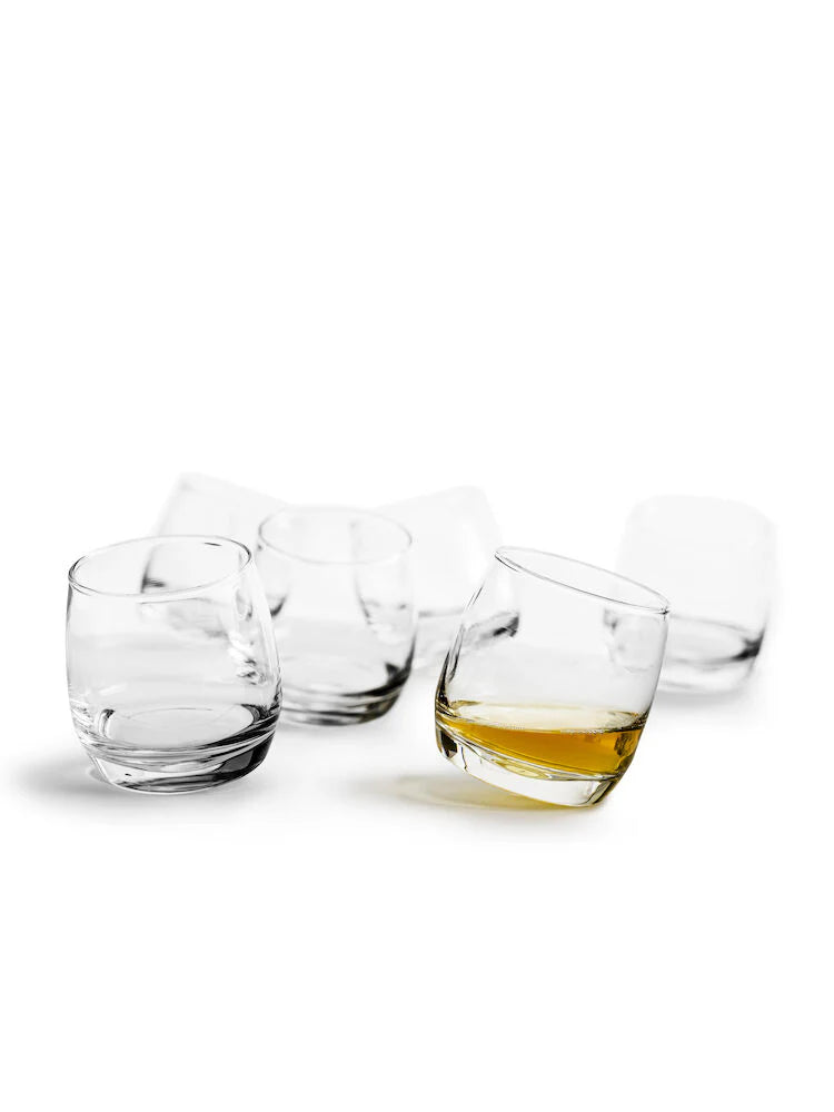 Whiskey glös- 6 stk í pakka