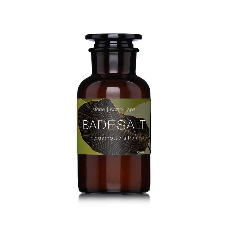 Stone soap spa Baðsalt - Sítróna og Bergamot