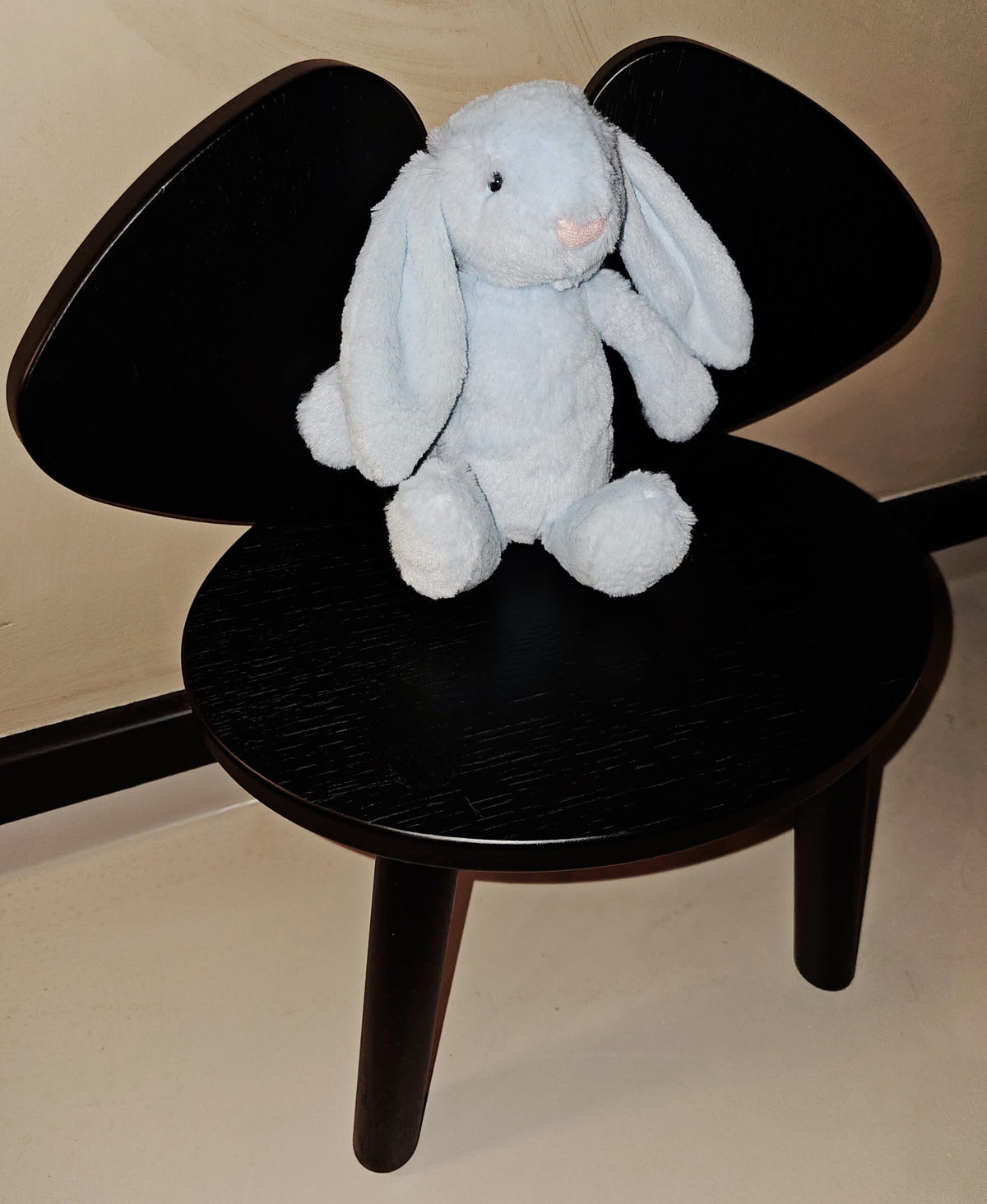 Blær bangsi 28 cm- Blár