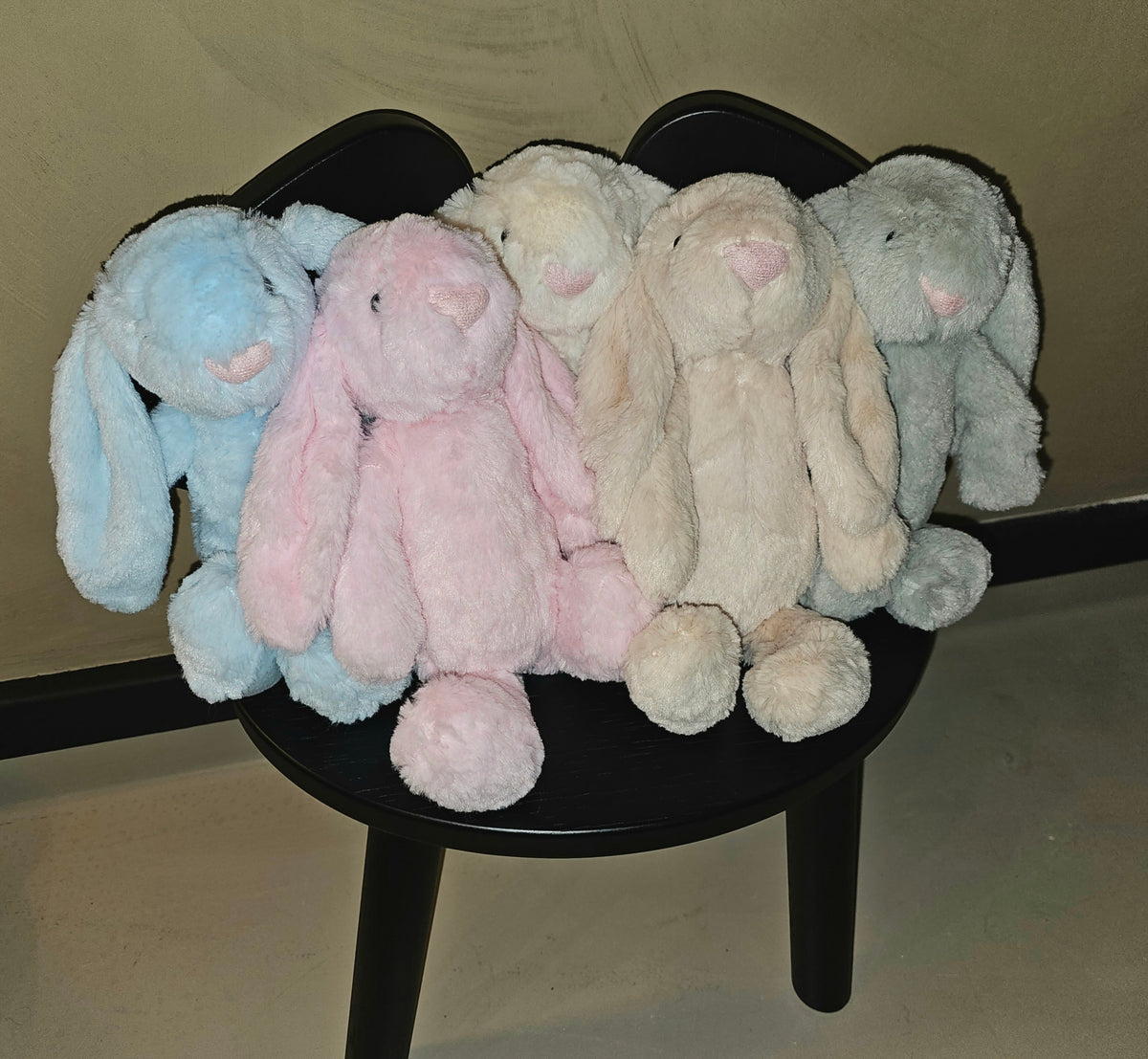 Blær bangsi 28 cm- Bleikur