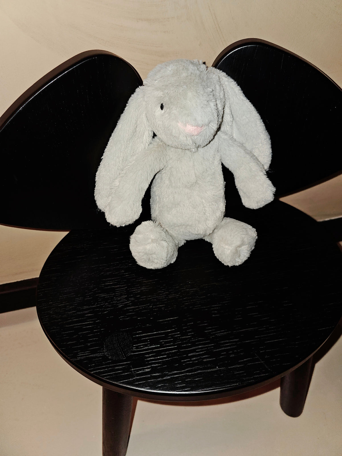 Blær bangsi 28 cm- Grár