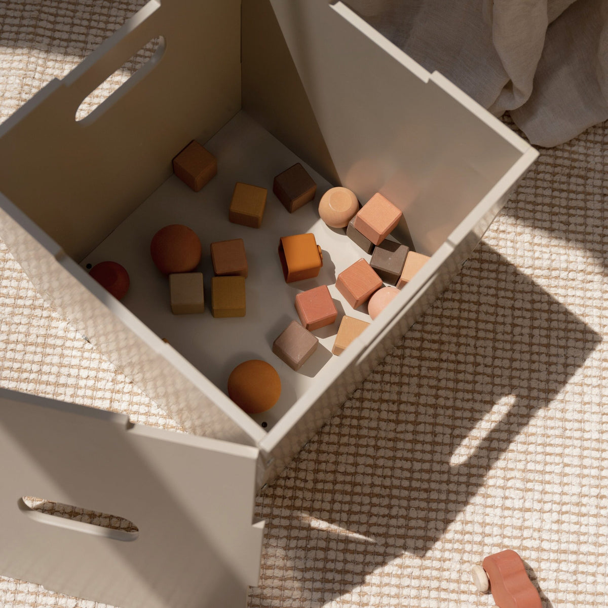 Cube Geymslukassi - Beige