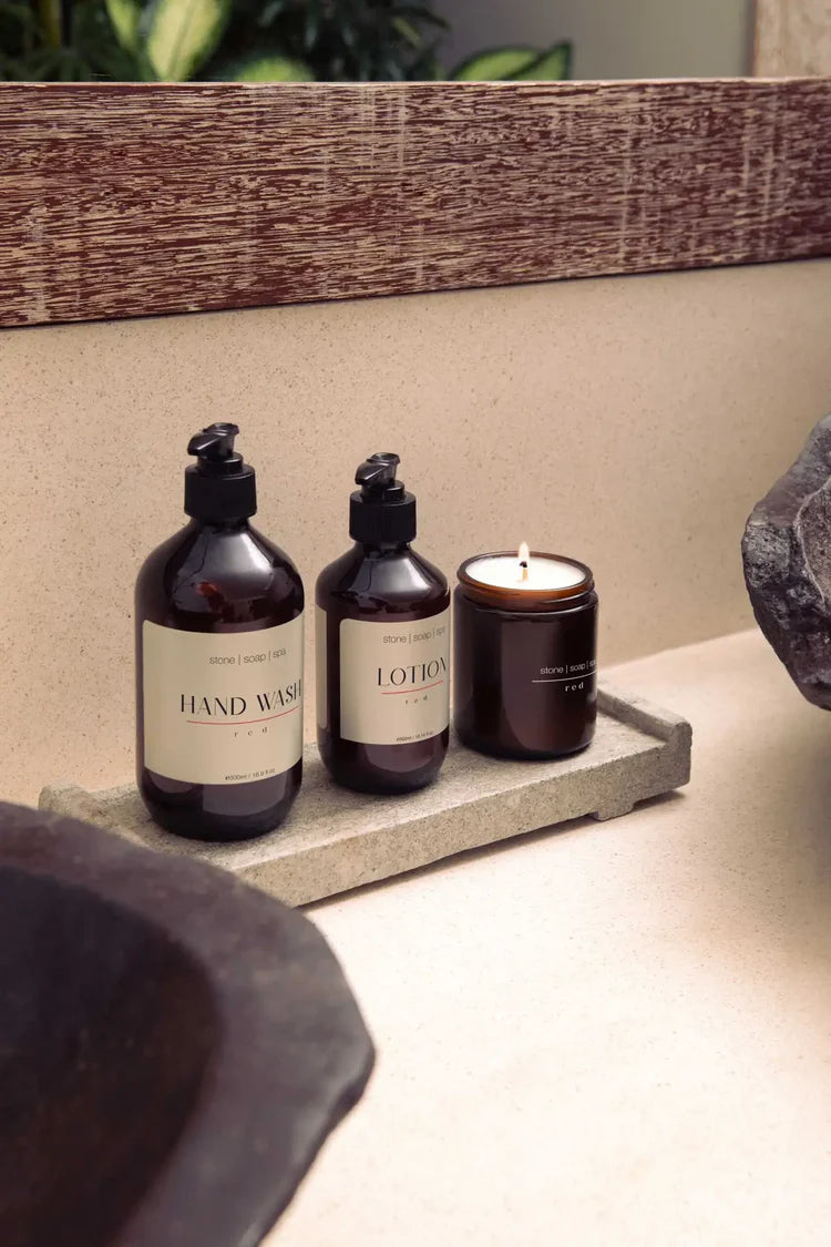 Stone soap spa Handsápa - Rauða línan