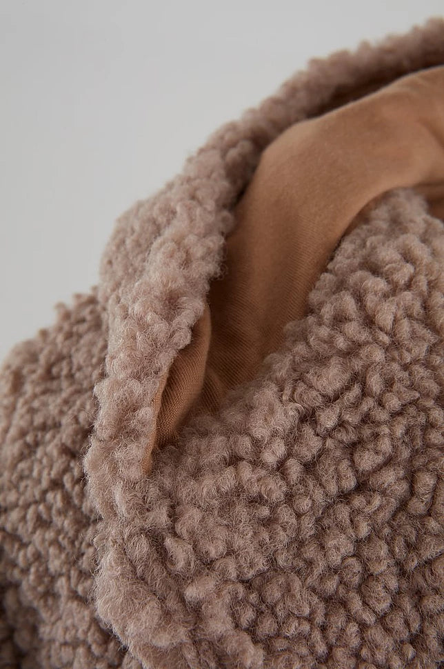 Barna náttsloppur Teddy mini- brún