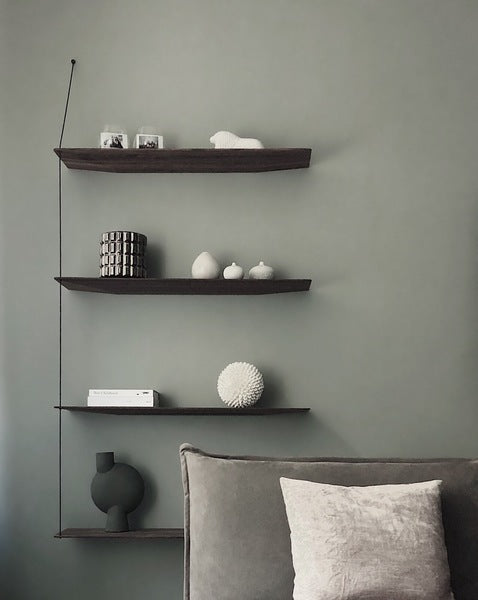 Stedge Vegghilla - Reykt Eik 80cm