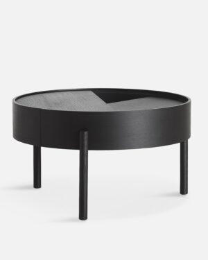 Arc Sófaborð - Svart 66 cm