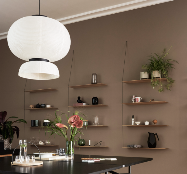 Stedge Vegghilla (3 hillur) - Hvíttuð Eik 80cm - Image 5