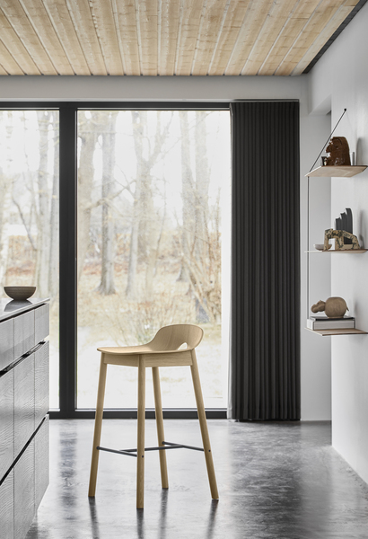 Stedge Vegghilla (3 hillur) - Hvíttuð Eik 80cm - Image 6