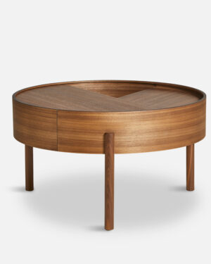 Arc Sófaborð - Valhneta 66 cm