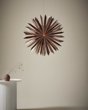 2f1- Sirius Jólastjarna - Brún 60 cm
