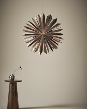 2f1- Sirius Jólastjarna - Brúngrá 60 cm