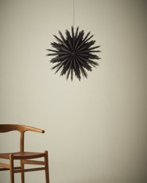 2f1- Bellatrix Jólastjarna - Svört 51 cm