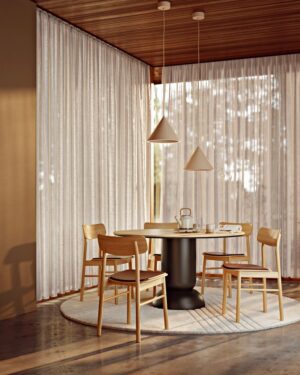 Ludo Borðstofuborð - Eik