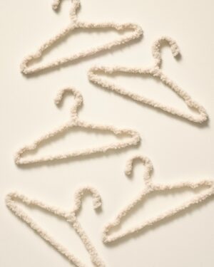 Babine Barna Herðatré - 5 stk Beige