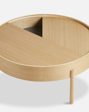 Arc Sófaborð - Olíuborin Eik 89 cm