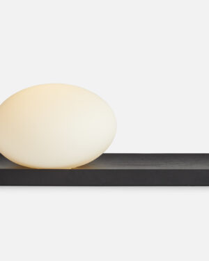 Dew Borð/Vegglampi - Svart